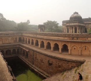 Step well in the Archaeological Park